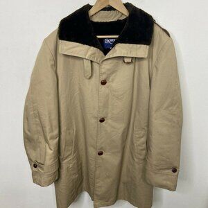 Vintage‎ Croydon Men 46R Insulated lined Overcoat London Olefine Coat